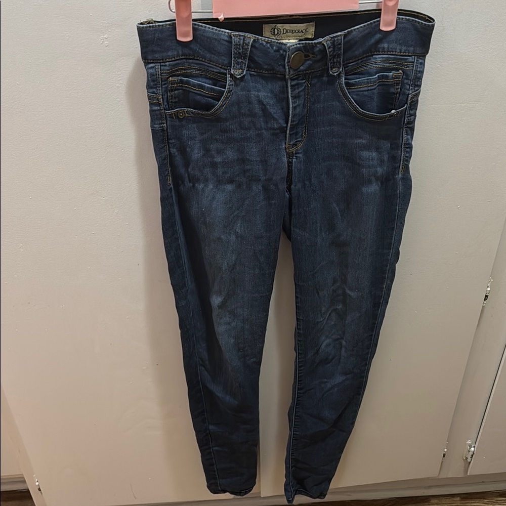 Derek Heart Blue Denim Jeans